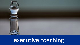 Executive Coaching - gläserne Schachfigur